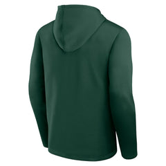 Minnesota Wild Logo Athletic Head Start Pullover Hoodie - NHL Hoodies