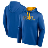 St. Louis Blues Logo Athletic Head Start Pullover Hoodie - NHL Hoodies