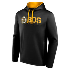 Boston Bruins Logo Athletic Head Start Pullover Hoodie - NHL Hoodies