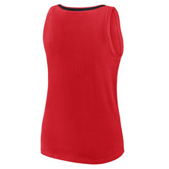 New Jersey Devils Logo Athletic Women's Stellar Win V-Neck Tank Top - NHL Jerseys
