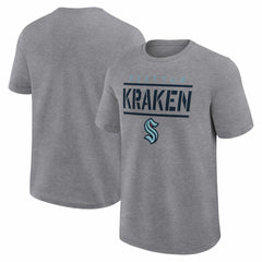 Seattle Kraken Logo Athletic Top Notch T-Shirt - NHL T-shirts
