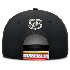 Calgary Flames Fanatics 2025 NHL Draft Authentic Pro On-Stage Podium A-Frame Adjustable Hat - NHL Hats