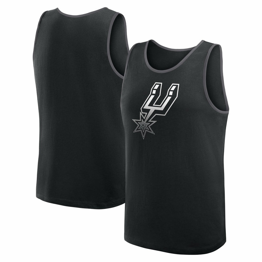 Black San Antonio Spurs Logo Athletic Unmatched Success Tank Top | NBA