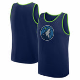 Navy Minnesota Timberwolves Logo Athletic Unmatched Success Tank Top | NBA