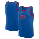 Royal Philadelphia 76ers Logo Athletic Unmatched Success Tank Top | NBA