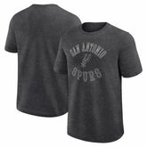 Heather Charcoal San Antonio Spurs Logo Athletic Success T-Shirt | NBA