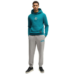 Miami Dolphins Hugo Boss Unisex Woodson Tri-Blend Hoodie | NFL Outlet