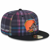 Cleveland Browns 2024 NFL Crucial Catch Plaid 59FIFTY Fitted Hat | NFL US