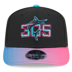 Miami Marlins New Era 2025 City Connect 9SEVENTY Adjustable Hat - MLB Hats