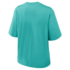 Miami Dolphins Women's Glory Arch Boxy T-Shirt | NFL On sale