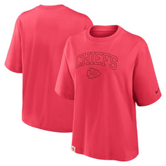 Kansas City Chiefs Women's Glory Arch Boxy T-Shirt | NFL Online