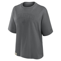 New Orleans Saints Women's Glory Arch Boxy T-Shirt | NFL Online