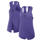 Baltimore Ravens Women's Glory Open-Back Crisscross Dri-FIT Tank Top | NFL On sale