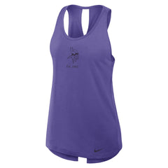 Minnesota Vikings Women's Glory Open-Back Crisscross Dri-FIT Tank Top | NFL On sale