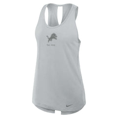 Detroit Lions Women's Glory Open-Back Crisscross Dri-FIT Tank Top | NFL Outlet