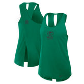 Green Bay Packers Women's Glory Open-Back Crisscross Dri-FIT Tank Top | NFL Outlet