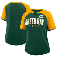 Green Bay Packers Women's Height Advantage T-Shirt | NFL New