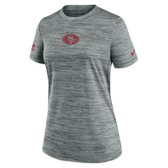 San Francisco 49ers Women's Sideline Velocity Dri-FIT T-Shirt | NFL Hot