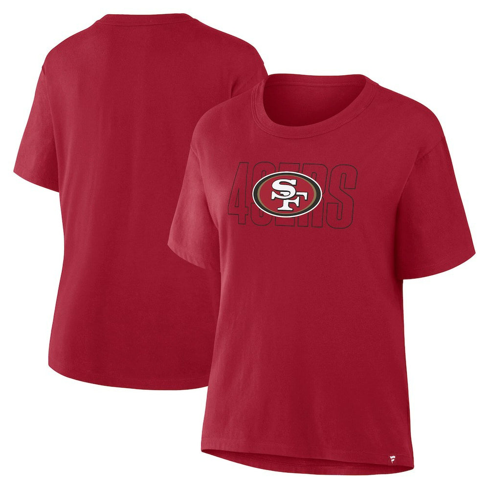 San Francisco 49ers Women's Line Em Up T-Shirt | NFL Near me