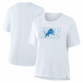 Detroit Lions Women's Line Em Up T-Shirt | NFL Outlet