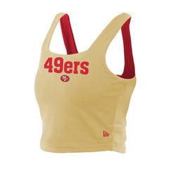 San Francisco 49ers Women's Reversible Cropped Sport Classics Tank Top | NFL On sale
