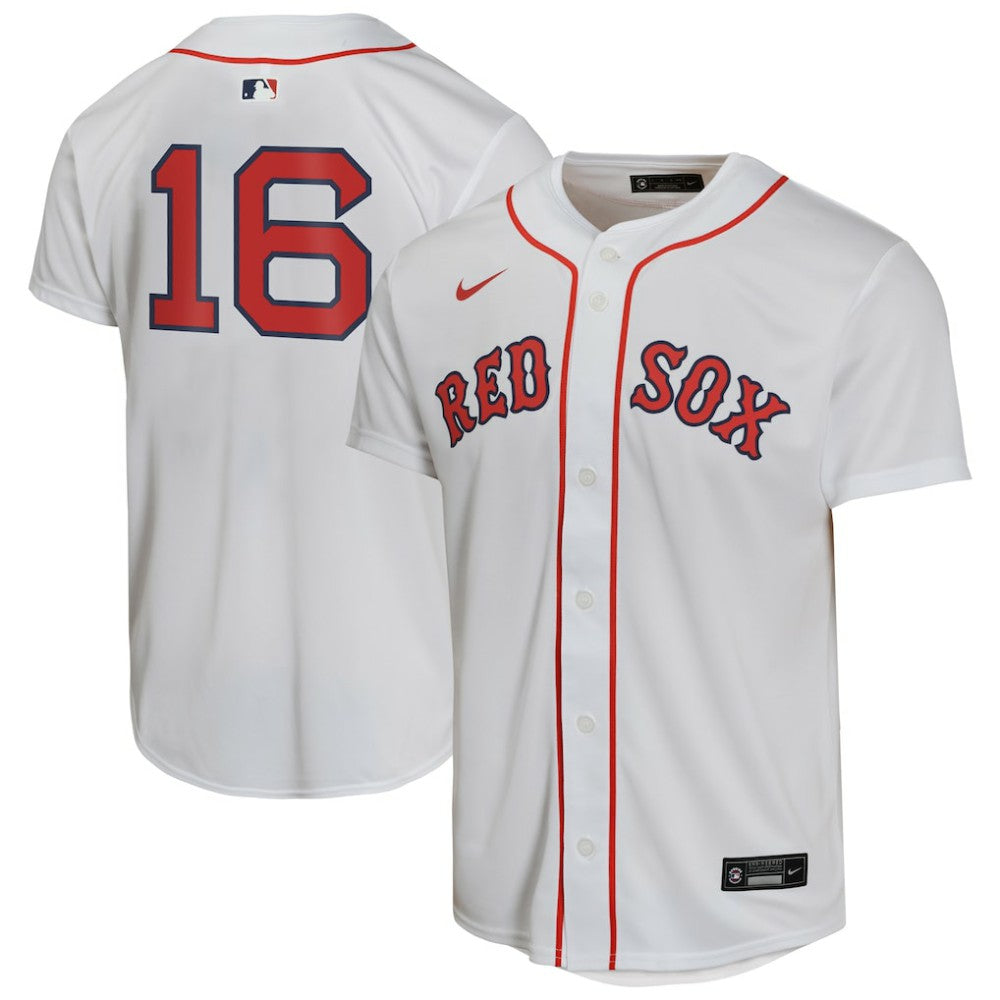 Jarren Duran Boston Red Sox Nike Youth Home Player Game Jersey - MLB Jerseys