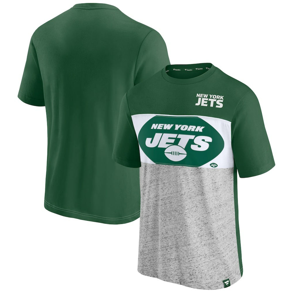 New York Jets Colorblock T-Shirt | NFL Discount