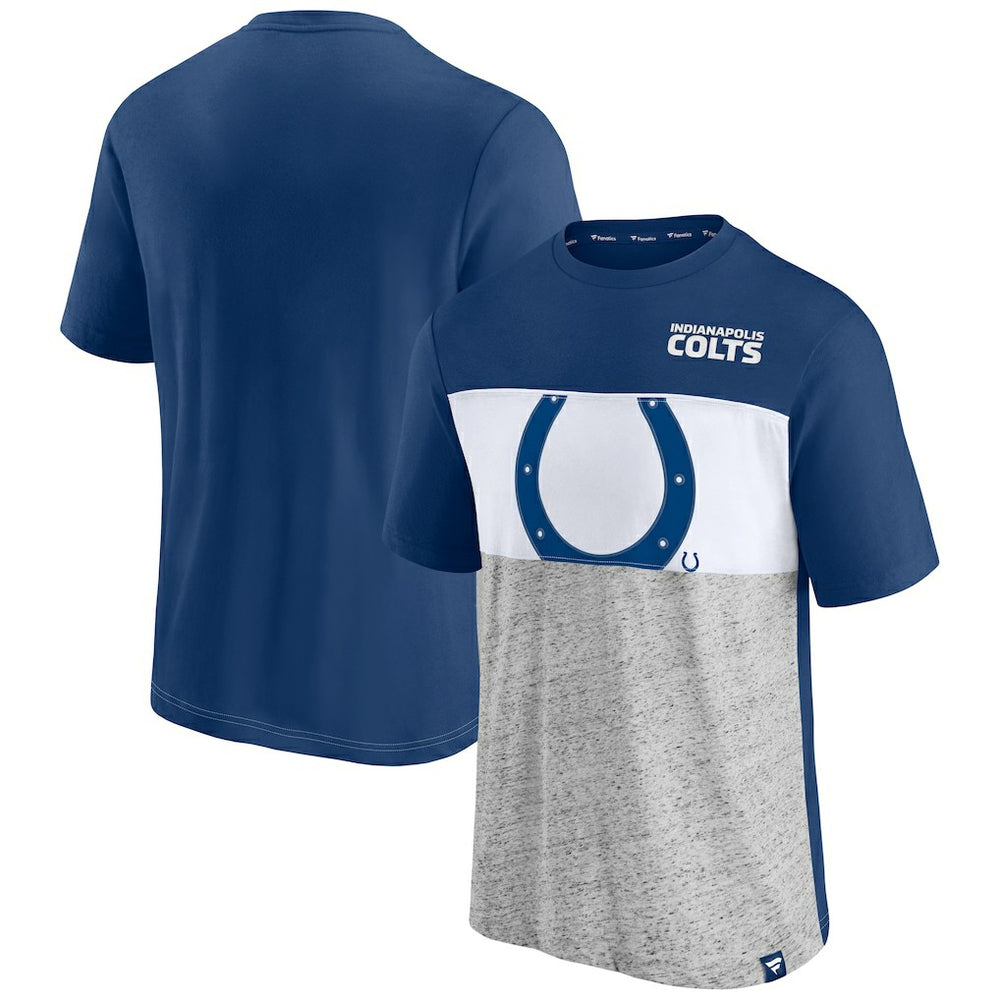 Indianapolis Colts Colorblock T-Shirt | NFL Sale