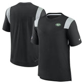 New York Jets Sideline Tonal Logo Performance Player T-Shirt | NFL Near me