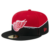Detroit Red Wings New Era Vintage Color Dip 59FIFTY Fitted Hat - NHL Hats