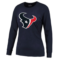 Houston Texans C.J. Stroud Majestic Threads Women's Player Name & Number Long Sleeve T-Shirt | NFL Hot