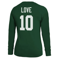 Green Bay Packers Jordan Love Majestic Threads Women's Name & Number Long Sleeve T-Shirt | NFL Hot