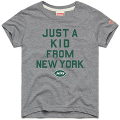 New York Jets Homage Youth Just a Kid Tri-Blend T-Shirt | NFL Hot