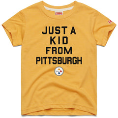 Pittsburgh Steelers Homage Youth Just a Kid Tri-Blend T-Shirt | NFL New