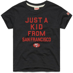 San Francisco 49ers Homage Youth Just a Kid Tri-Blend T-Shirt | NFL Hot