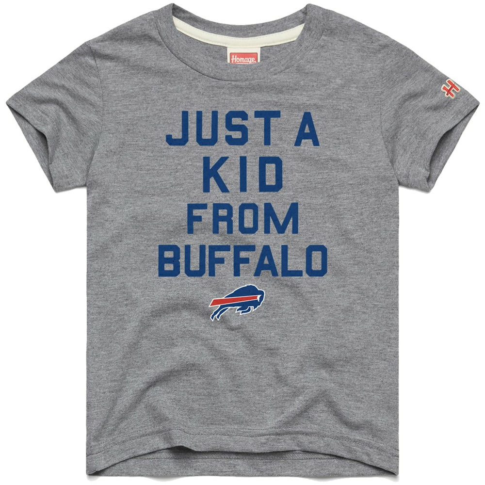Buffalo Bills Homage Youth Just a Kid Tri-Blend T-Shirt | NFL Outlet
