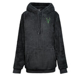 Black Milwaukee Bucks The Best Hoodie in the World By Jill Martin Unisex Oversized Lounge Pullover Hoodie | NBA