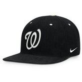 Washington Nationals Nike Pro Corduroy Structured Snapback Hat - MLB Hats