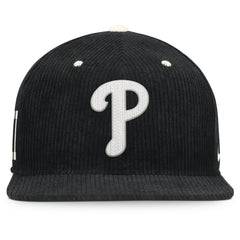 Philadelphia Phillies Nike Pro Corduroy Structured Snapback Hat - MLB Hats