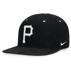 Pittsburgh Pirates Nike Pro Corduroy Structured Snapback Hat - MLB Hats