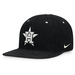 Houston Astros Nike Pro Corduroy Structured Snapback Hat - MLB Hats