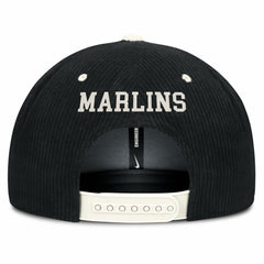 Miami Marlins Nike Pro Corduroy Structured Snapback Hat - MLB Hats