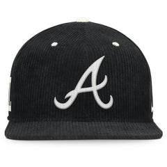 Atlanta Braves Nike Pro Corduroy Structured Snapback Hat - MLB Hats