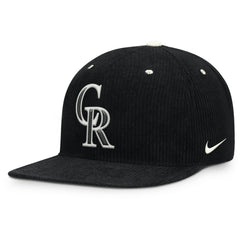Colorado Rockies Nike Pro Corduroy Structured Snapback Hat - MLB Hats