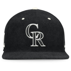 Colorado Rockies Nike Pro Corduroy Structured Snapback Hat - MLB Hats
