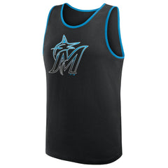 Miami Marlins Logo Athletic Unmatched Success Tank Top - MLB Tanks