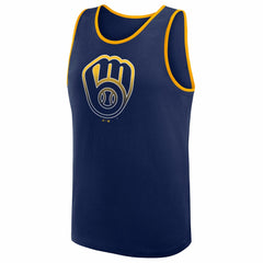 Milwaukee Brewers Logo Athletic Unmatched Success Tank Top - MLB Tanks