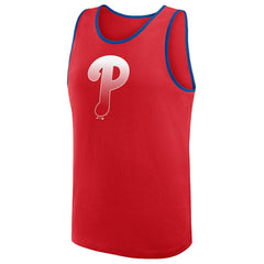 Philadelphia Phillies Logo Athletic Unmatched Success Tank Top - MLB Tanks