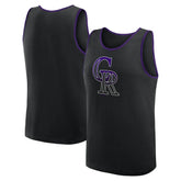 Colorado Rockies Logo Athletic Unmatched Success Tank Top - MLB Tanks