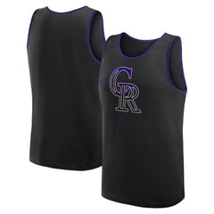 Colorado Rockies Logo Athletic Unmatched Success Tank Top - MLB Tanks